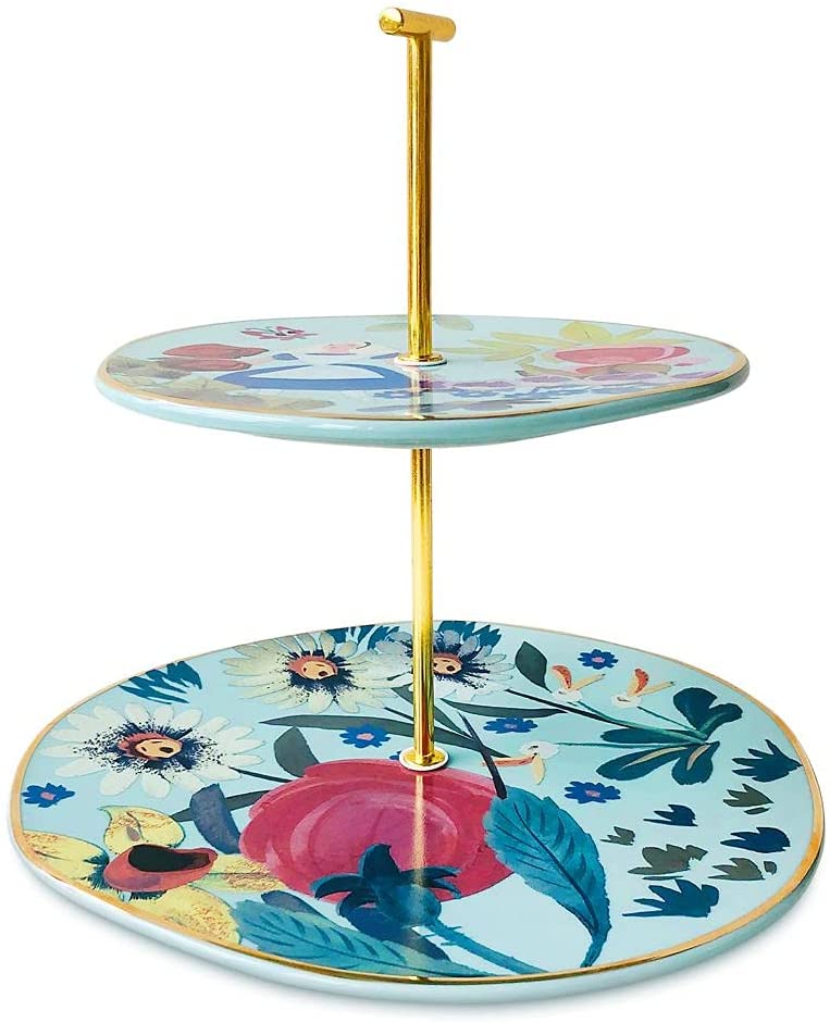 Disney Alice in Wonderland by Mary Blair Tiered Serving Tray ราคา 2,490 - บาท