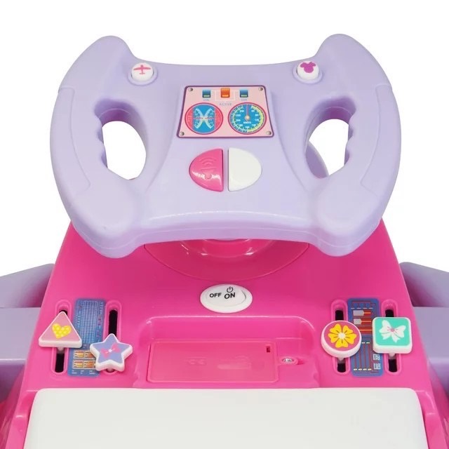 นำเข้า🇺🇸 เครื่องบินมินนี่เมาส์ Disney Minnie 6-Volt Powered Plane Ride On , ราคา 5,490 บาท