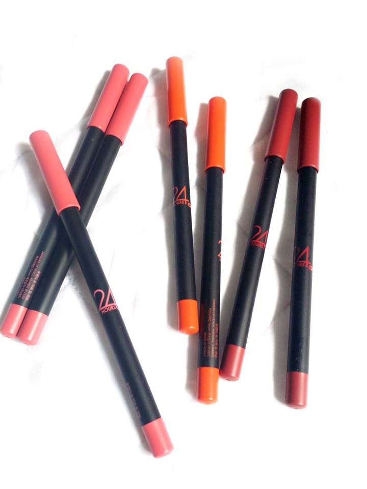 ทเวนตี้โฟร์ ลิป เพนซิล (Twenty Four Lip Pencil 3 Color lip)