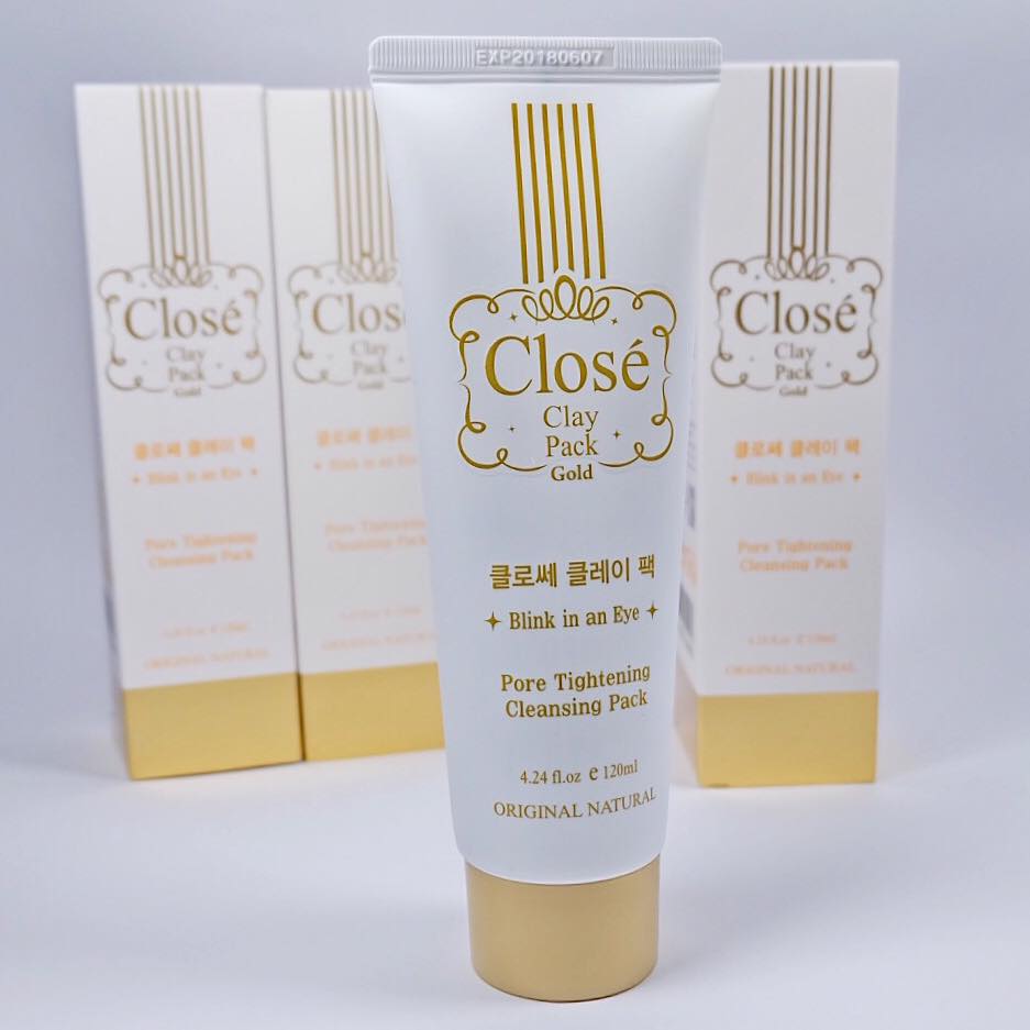 มาส์กเห็ดสดโกลด์ (Close clay pack Gold)