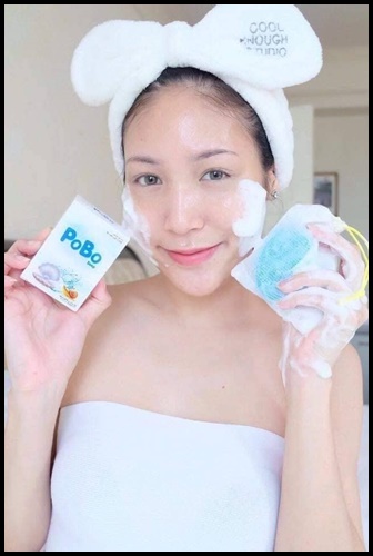 สบู่โพโบ๊ะ POBO สูตรน้ำแร่คอลลาเจน