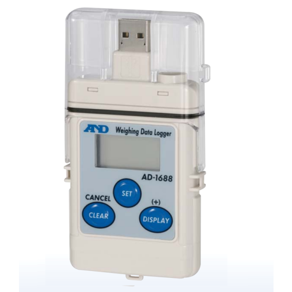 A&D รุ่น AD-1688 เครื่องวัดและบันทึกค่าข้อมูลชั่งน้ำหนัก,Weighing data logger