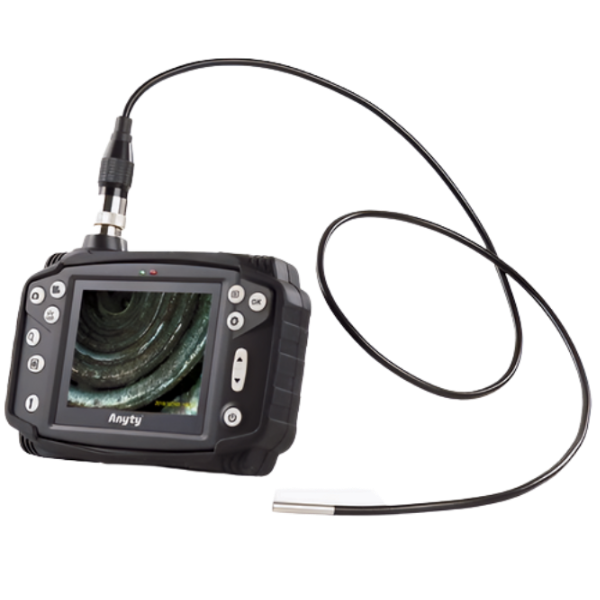 3R รุ่น 3R-VFIBER3730 กล้องส่องเอนโดสโคปสำหรับอุตสาหกรรมพร้อมจอ,Solutions Industrial Endoscope Vfiber Tip external shapeØ3.7mm,effective length:3m