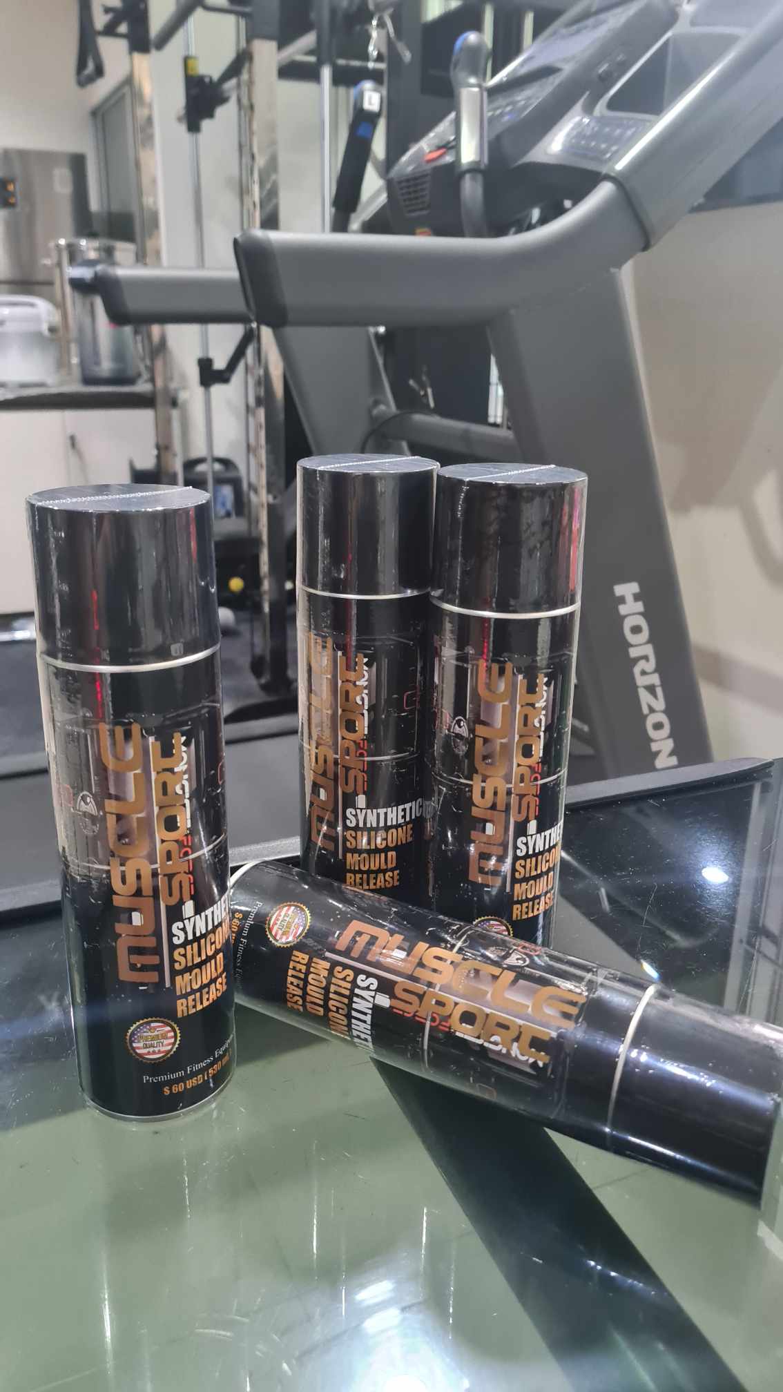 สเปรย์ลู่วิ่งไฟฟ้า Muscle Sport สเปรย์บำรุงสายพานลู่วิ่งไฟฟ้า