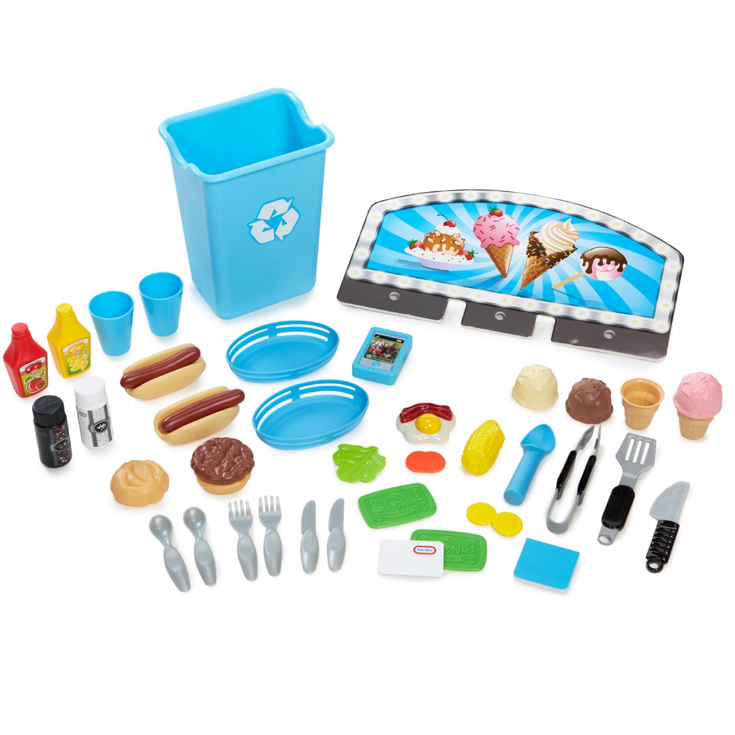 พร้อมส่ง! รถขายอาหารฟู๊ดทรัค 2in1 จาก Little Tikes 2-in-1 Food Truck ราคา 7,590 บาท