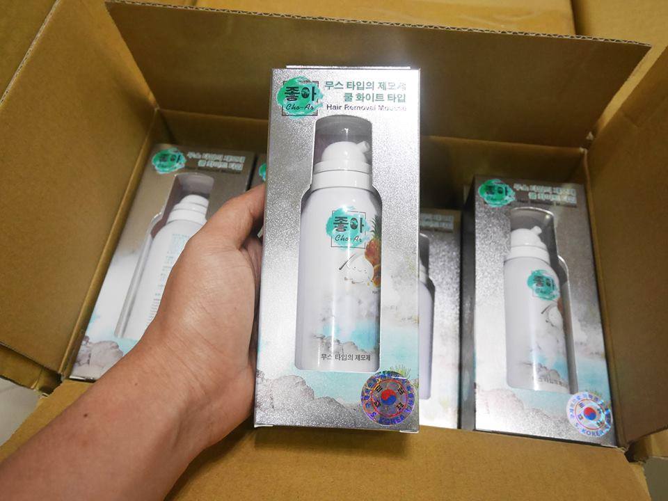 มูสกำจัดขน โชอา (Cho-Ar Hair Removal Mousse)