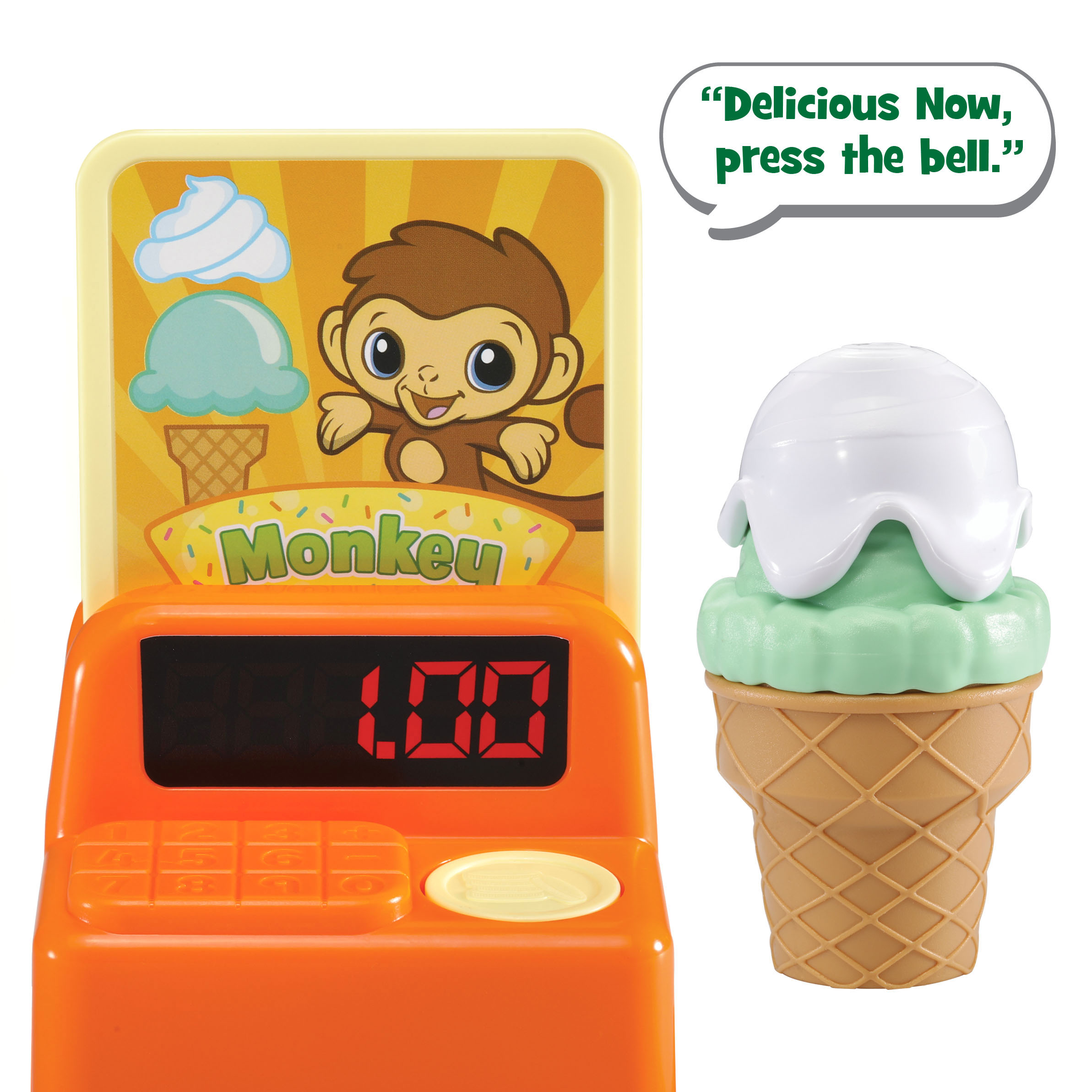 รถขายไอศครีมเด็ก LeapFrog Scoop and Learn Ice Cream Cart สื่อการสอนเด็กแนวของเล่น จากแบรนด์ดัง นำเข้า USA