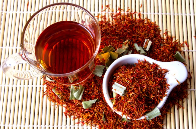 ดอกคำฝอย (พันธุ์มีหนาม) - Safflower (Carthamus tinctorius)