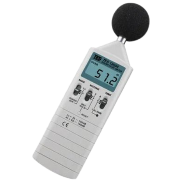 TES รุ่นTes-1350Aเครื่องวัดเสียง,Sound Level Meter Noise Tester,IEC-651 Type2,Freq.range:31.5Hz～8KHz