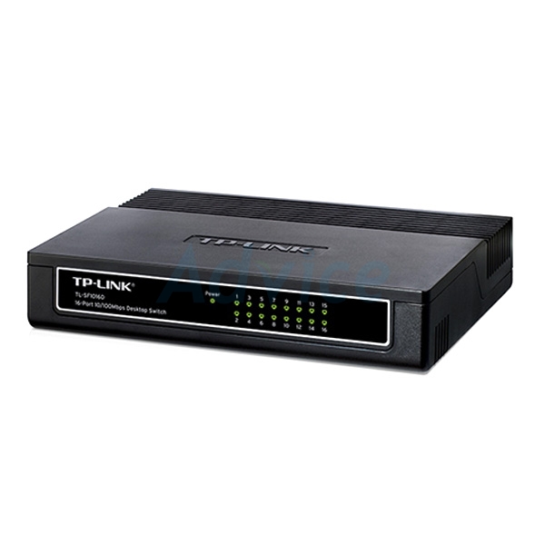 Switching Hub TP-LINK (TL-SF1016D) 16 Port ขนาดเล็ก