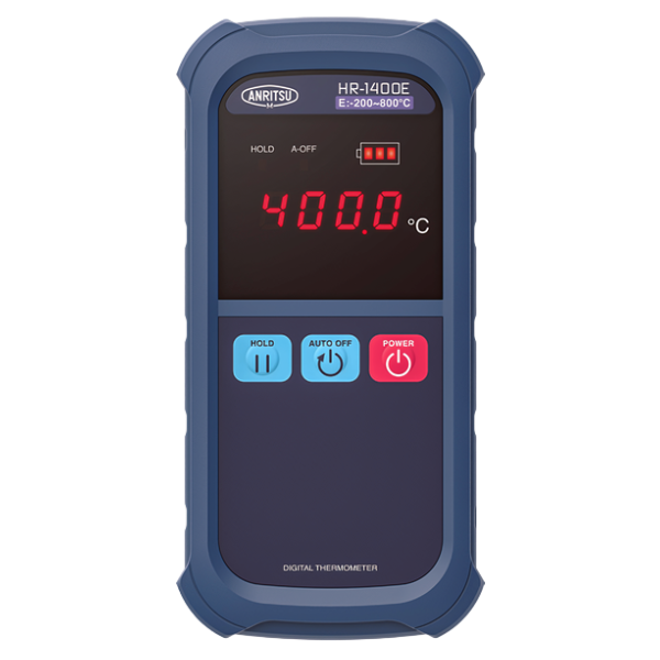 Anritsu รุ่นHR-1400Kเครื่องวัดอุณหภูมิแสดงผลดิจิตอลขนาดพกพา,Handy type temperature measuring instrument,(-200～1370℃)
