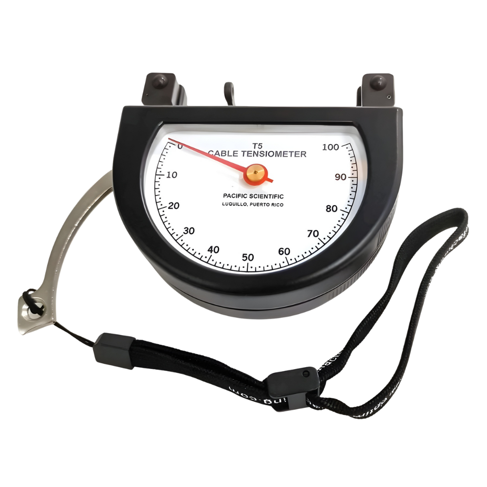 Opti Manufacturing รหัส T5-2002-104-00 เครื่องวัดความตึงสายเคเบิล ,Cable tensiometer,measuring range in Lbs.(cable sizes) 30～200(1/16,3/32,1/8)|30～300(5/32,3/16)|30～300(7/32,1/4)