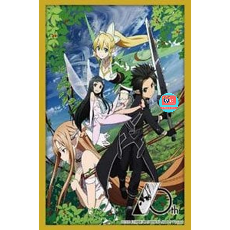 Bushiroad Sleeve Collection HG Vol.3657 Sword Art Online 10th Anniversary [Fairy Dance] (Card Sleeve) ซองใส่การ์ด สลีฟบัดดี้ไฟท์ โปเกมอน 75ใบ