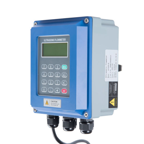 Holykell รุ่นUF-2000Mเครื่องวัดอัตราการไหลMeasuring Medium water Clamp On Ultrasonic Flow Meter/(TL-1)SensorØ300～Ø6,000mm./Output:4～20mA.
