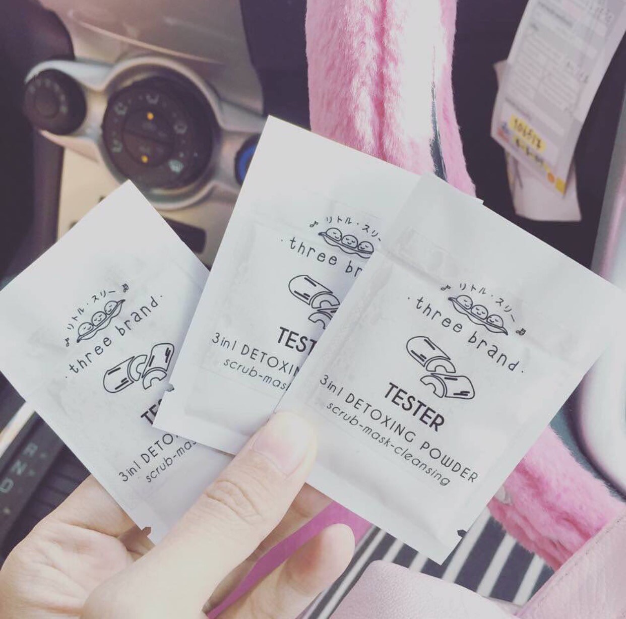 Detox powder three brand (ขนาดทดลองแบบซอง)