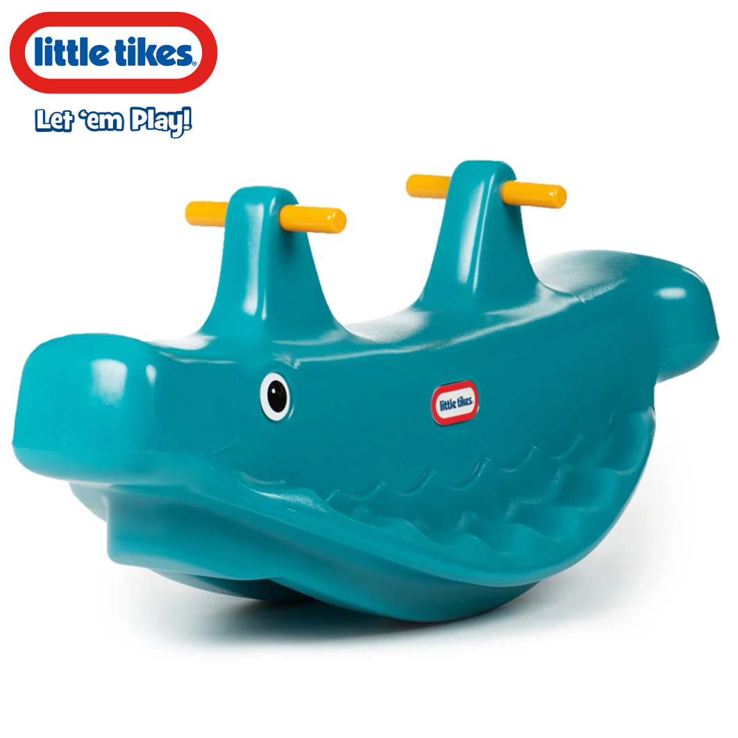 NEWกระดานหกแสนสนุก🐳 นำเข้า🇺🇸 จากแบรนด์ Little Tikes Whale Teeter Totter - Active Play กระดานหกลายปลาวาฬ 🐋สําหรับเด็ก ราคา 4390 บาท