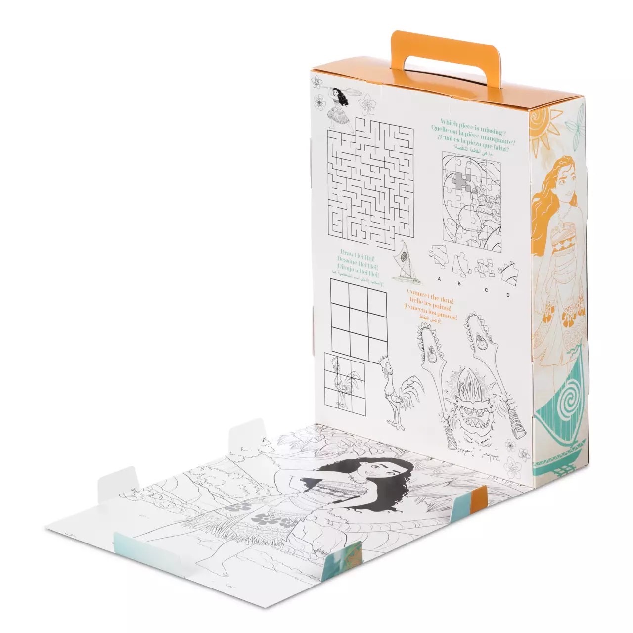 นำเข้า 🇺🇸 เซ็ทตุ๊กตาโมอาน่าและกิจกรรมระบายสีMoana Disney Story Doll - Moana 11" , ราคา 1,590 บาท