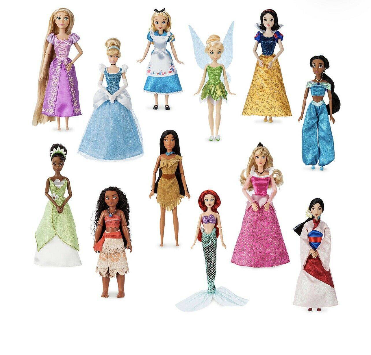 ชุดของขวัญคอลเลกชันตุ๊กตา Disney Classic Doll Collection Gift Set of 12 – 11” - 2021 - Classic Dolls