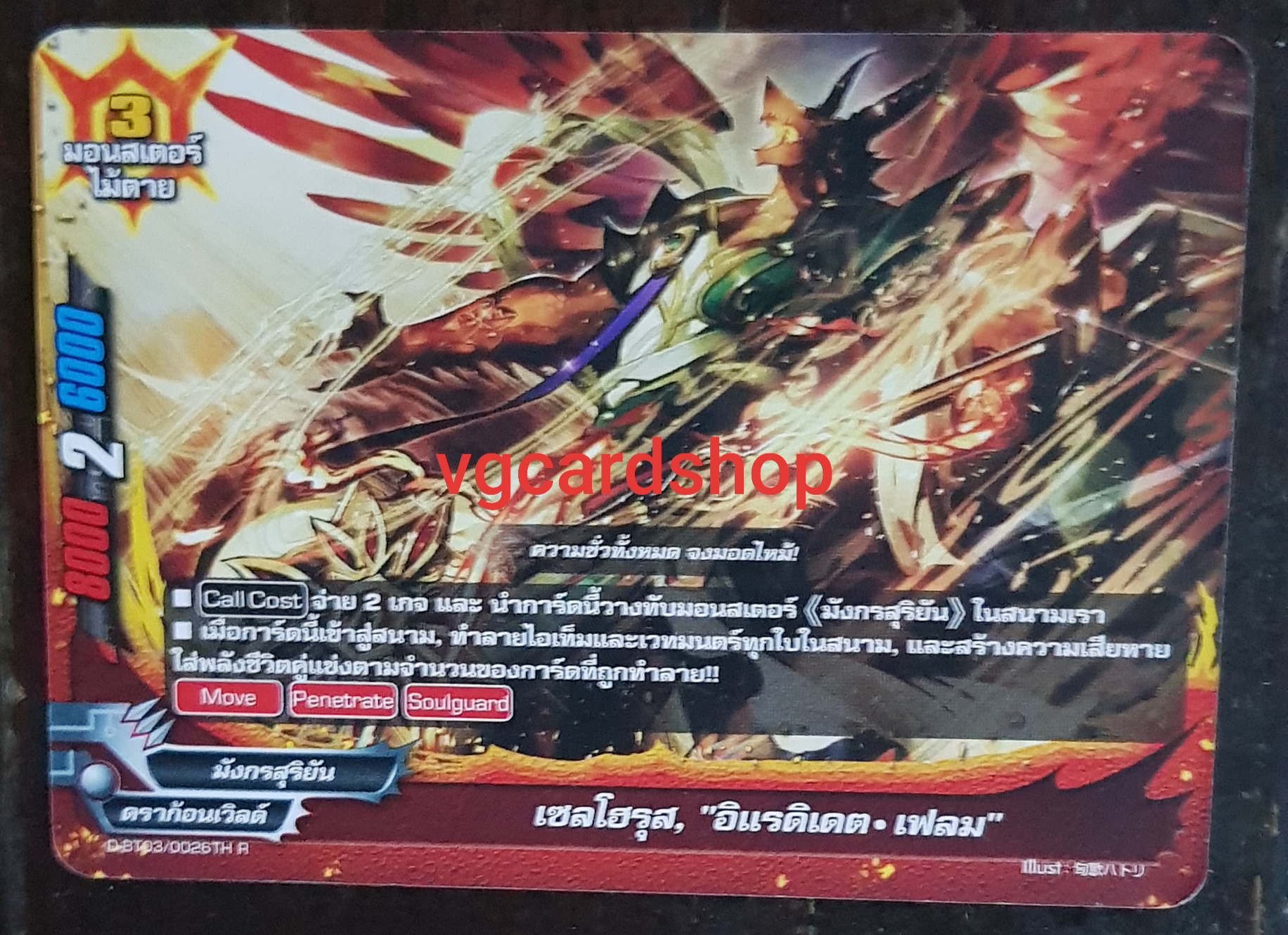 เซลโฮรุส อิแรดิเดต เฟรม 1ใบ