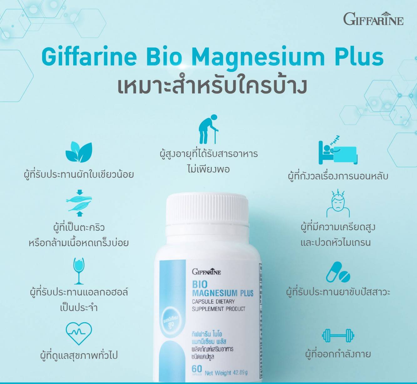 กิฟฟารีน เอช เอ็ม บี พลัส วิตามินดี 3