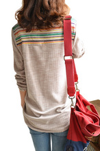 UM5709001 เสื้อยืด คอกลมแขนยาว ทรงหลวม พิมพ์ลายดอกไม้หัวใจ (พรีออเดอร์) รอ 3 อาทิตย์หลังโอนเงิน UM5709001 ตัว