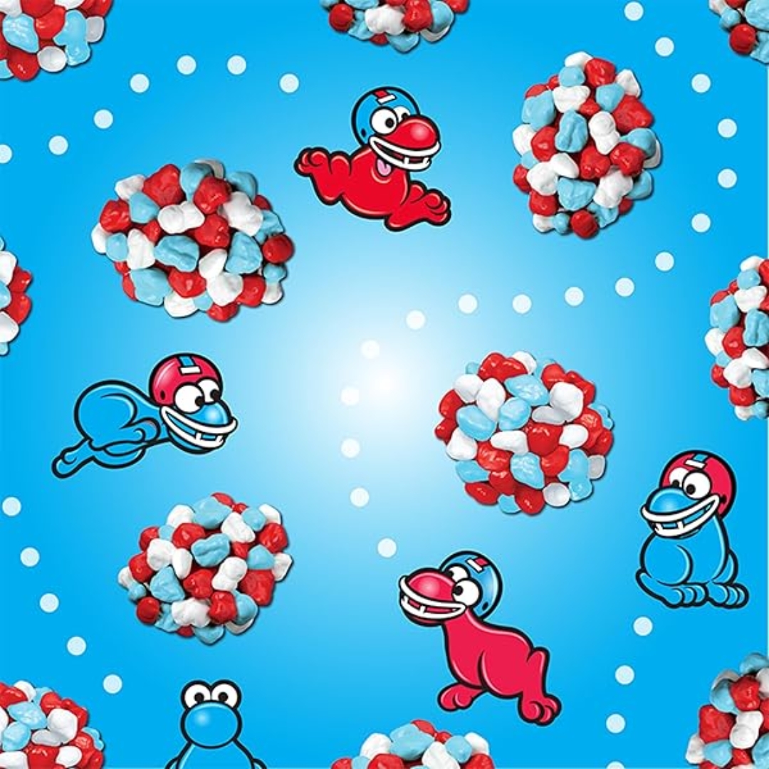 ข้า 🇺🇸 ✨ กัมมี่เคี้ยวสนุก🏈 NERDS Gummy Clusters Candy,Berry Punch Rush, Crunchy and Gummy, 3 oz 🫐 ราคา 99 บาท / ซอง มีค่าส่ง 60 บาท