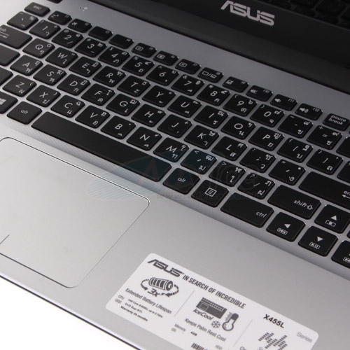 Notebook Asus X455LD-WX168D (Black)