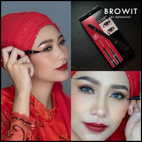 อายไลน์เนอร์น้องฉัตร Browit Eyeliner By NongChat
