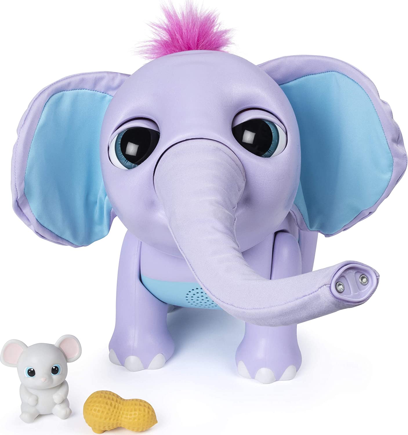 ช้างน้อยจูโน่ Juno My Baby Elephant พร้อมด้วยการเคลื่อนไหวแบบโต้ตอบและเสียงและการเคลื่อนไหวมากกว่า 150 แบบ