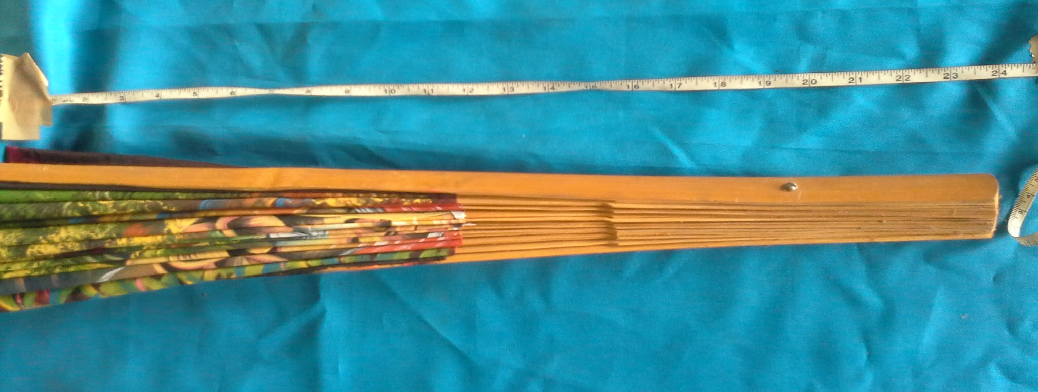 พัดเพ้นท์ลายช้างแขวนผนัง ส่งฟรี