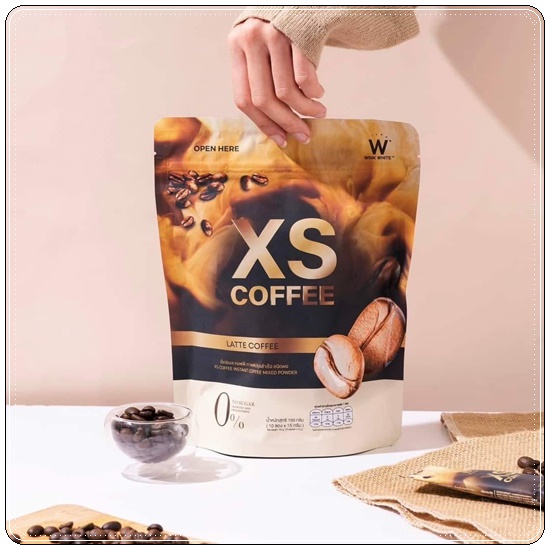 XS Coffee WinkWhite กาแฟลดน้ำหนัก สูตรลาเต้