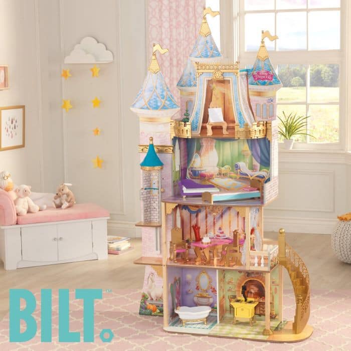 สินค้าใหม่พร้อมส่งคะ❤️ ปราสาท บ้านตุ๊กตา เจ้าหญิง (คอลเลคชั่นนี้ผลิตออกมาเนื่องในโอกาสฉลองบริษัทคิดคราฟครบรอบ4ปีคะ) DISNEY® PRINCESS ROYAL CELEBRATION DOLLHOUSE