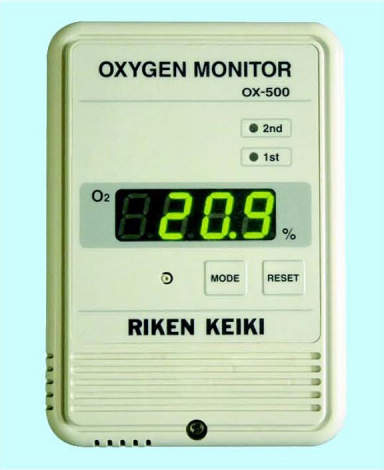 RIKEN Keiki รุ่นOX-500-10 Remote 10m typeเครื่องวัดออกซิเจนขนาดเล็กSmall oxygen monitor OX-500-10 Remote 10m type