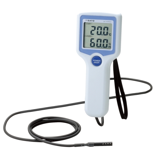 skSato รุ่นSK-110TRHII-4เครื่องวัดอุณหภูมิและความชื้น,Digital Thermohygrometer SK-110TRH2-4 Type4,Cat.No.8114-00