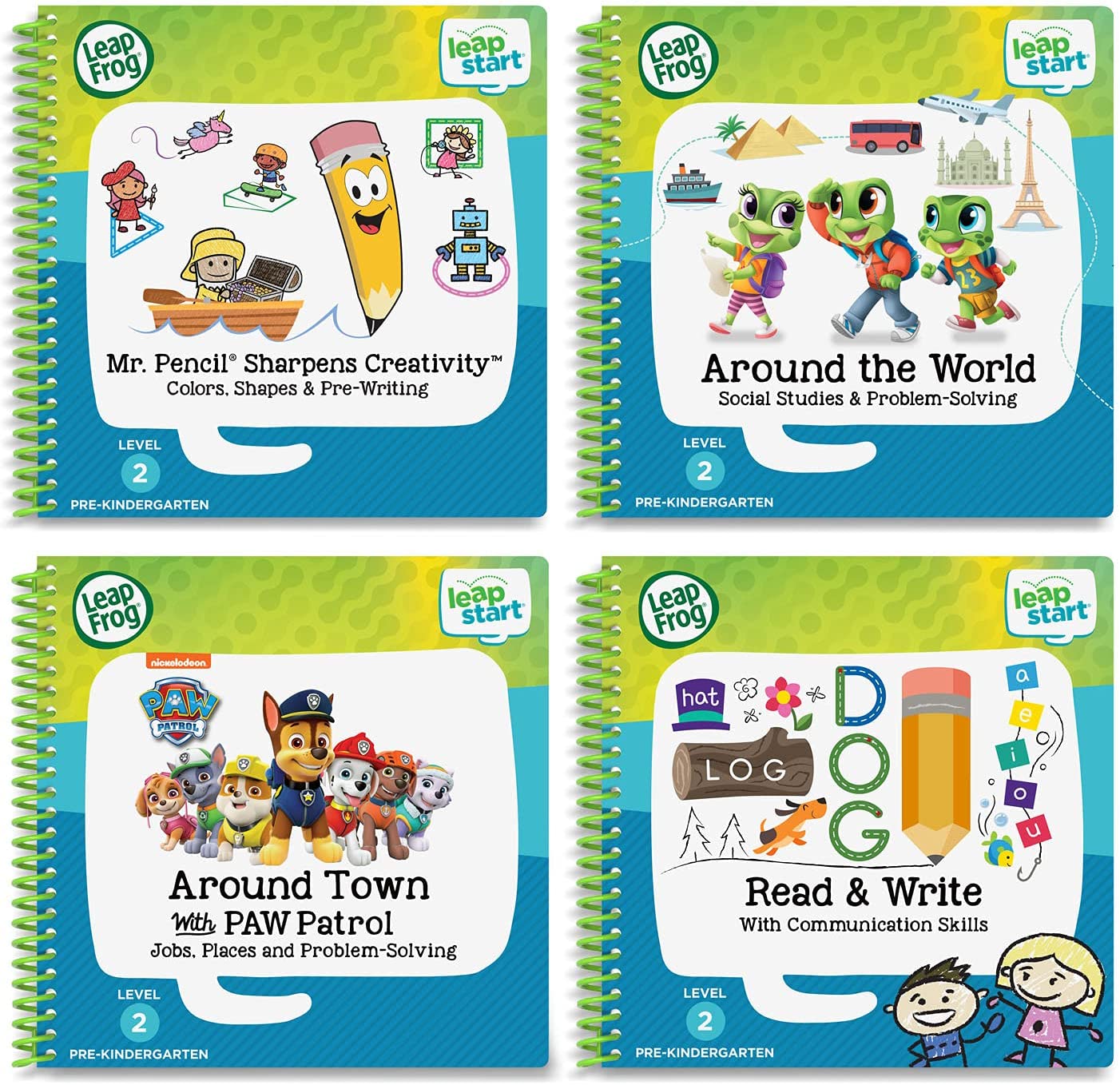 หนังสือเสริมการเรียนรู้ ระดับ 2 (3-6 Years) LeapStart 2 Pack: Shine with Vocabulary, Celebrate the Seasons Books