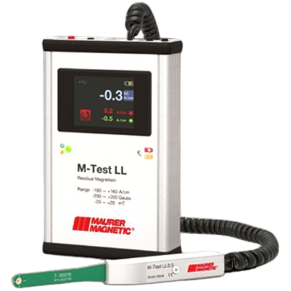 Maurer Magnetic รุ่นM-Test-LLเครื่องวัดคลื่นสนามแม่เหล็กไฟฟ้า,Tesla meter,residual magnetism,Range in Magnetic DC Field:+/-200Gauss/160A/cm/20mT