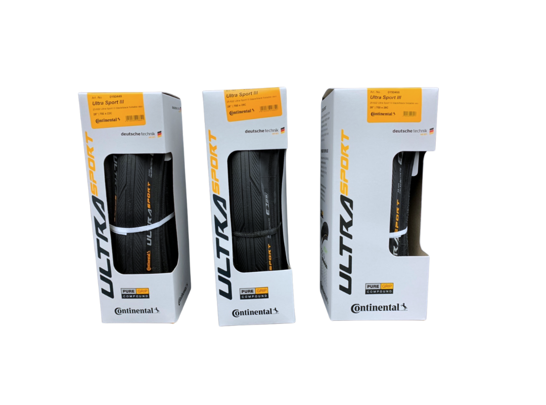 ยางจักรยาน Continental รุ่น Ultra Sport III ขอบพับ ขอบลวด