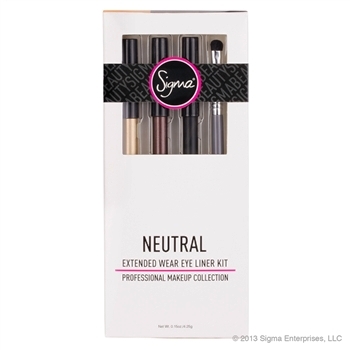 SIGMA :: Extended Wear Eye Liner Kit - Neutral อายไลเนอร์ชุด 3 ด้าม พร้อมแปรง E21 โทนธรรมชาติ
