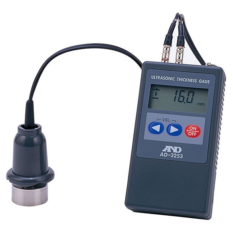A&D รุ่นAD-3253เครื่องวัดความหนาของวัตถุด้วยคลื่นอุลตร้าโซนิคUltrasonic Thickness Tester/Thickness Range 2.0mm～200.0mm