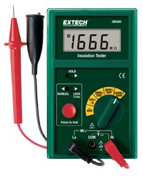 EXTECH รุ่น 380360 ดิจิตอลเมกะโอห์มมิเตอร์ DIGITAL MEGOHMMETER