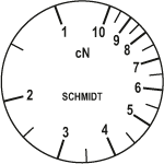 Hans-Schmidt รุ่นZF2-10เครื่องวัดค่าความตึงสำหรับเส้นลวด,Tension Meter,Tension range:1~10cN