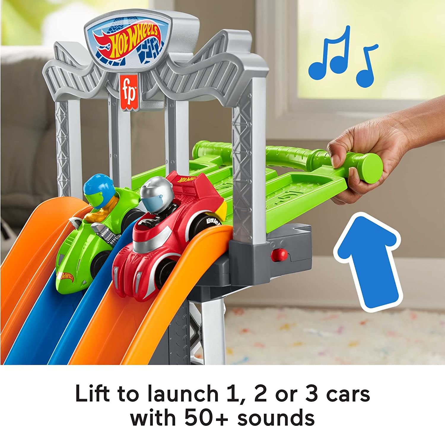 ชุดของเล่นเด็กวัยหัดเดิน Fisher-Price Hot Wheels Racing Loops Tower Race Track ราคา 2,990.- บาท