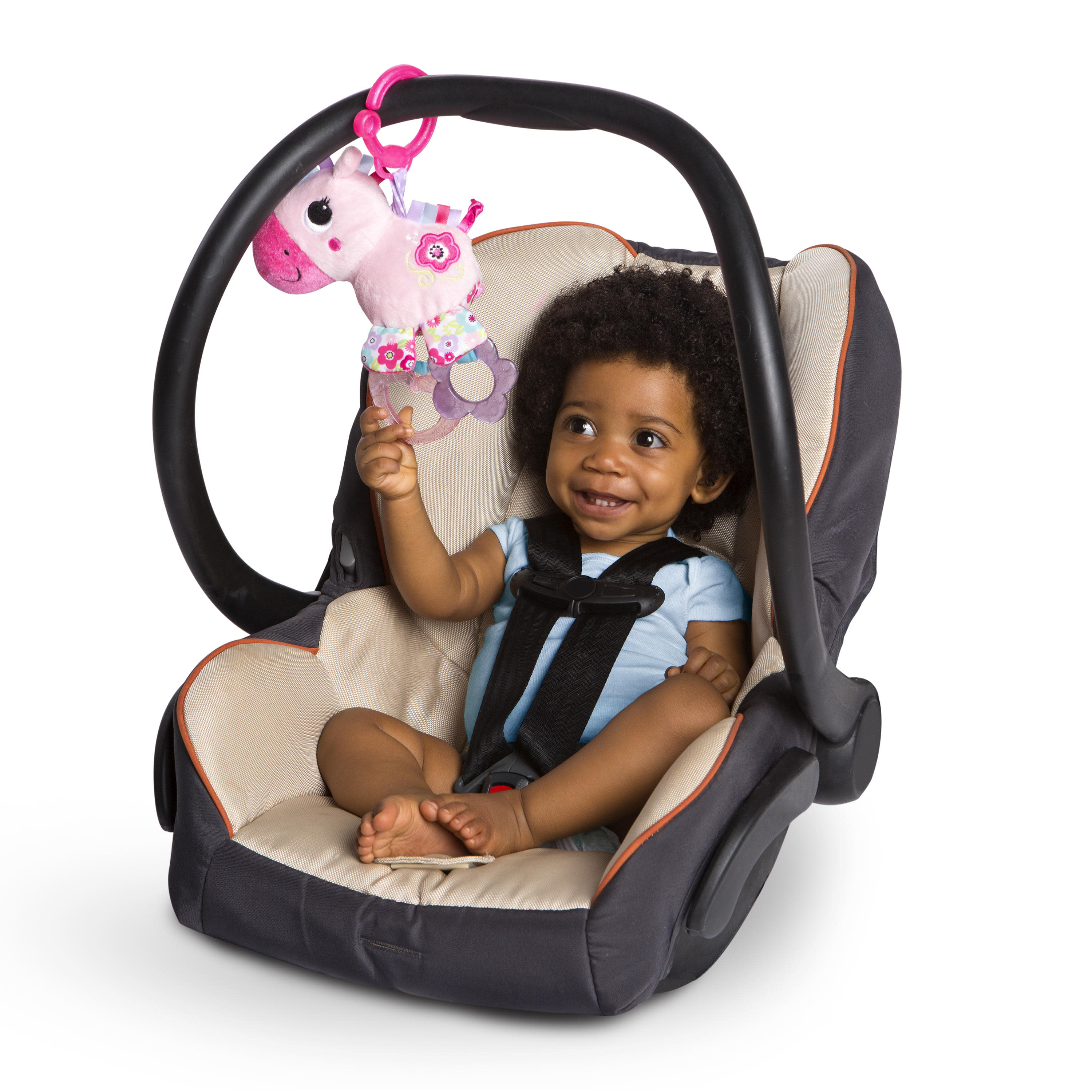 โมบายตุ๊กตา ยูนิคอร์น สีชมพู Bright Starts Sparkle & Shine Unicorn On-the-Go Take-Along Toy, Ages Newborn +