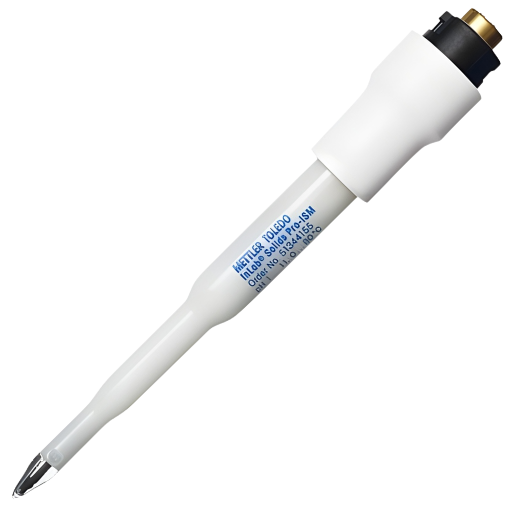 Mettler Toledo รหัส 51344155 อิเล็กโทรด, InLab® Solids Pro ISM ,measuring range: 1～11 pH,temperature ranges: 0～80°C