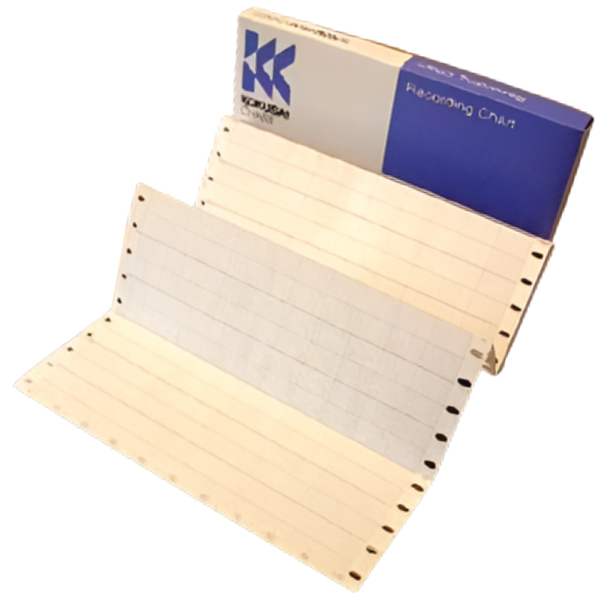 Kokusai รหัสสินค้า B9627AY-KC(Z-Fold)กระดาษบันทึก,Recording paper chart,scale:0～100, for Yokogawa recorders ( HR2300,DR240,DR230,HR2400),10pcs/box