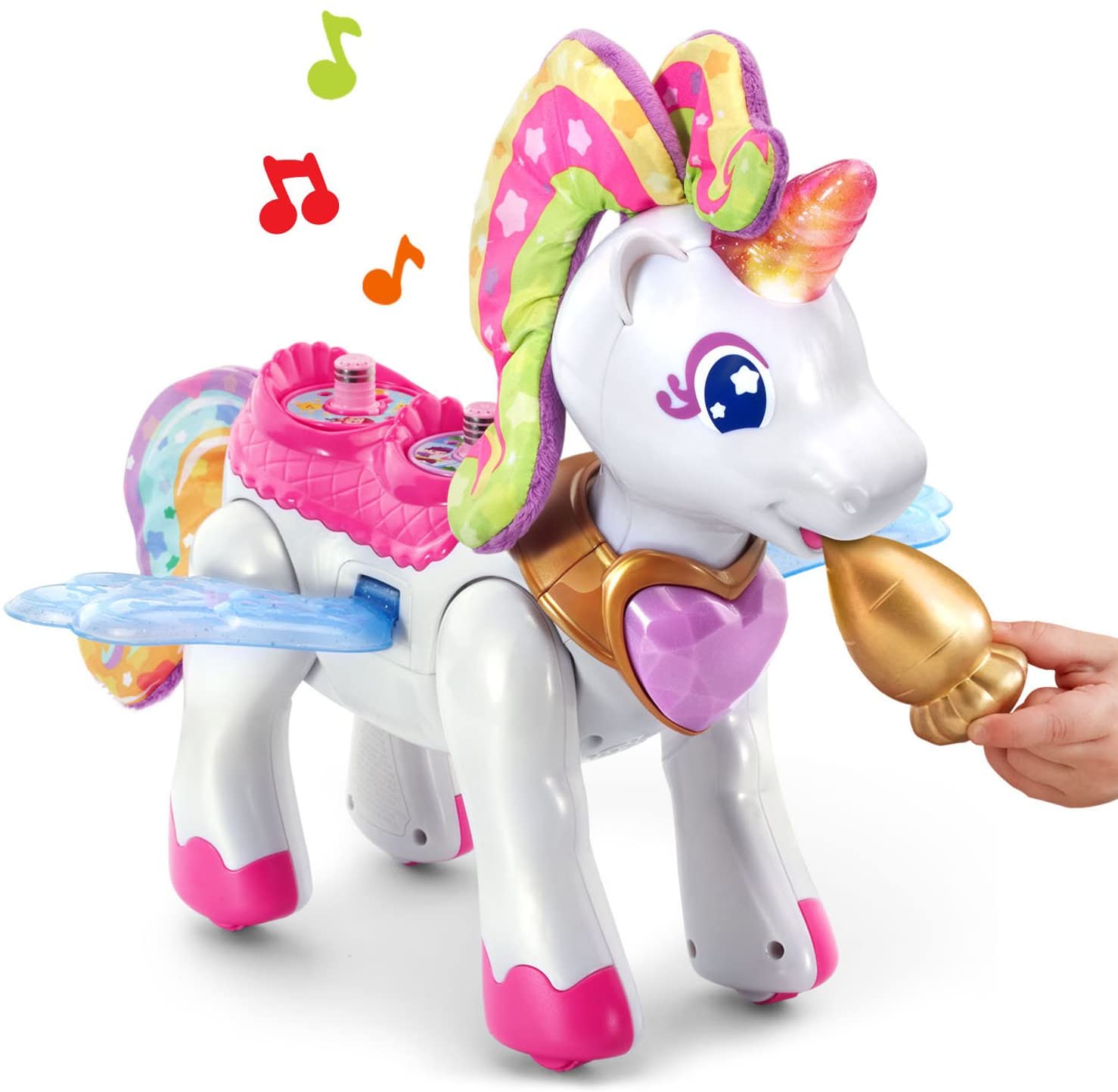 ของเล่นสุด" มหัศจรรย์ ยูนิคอร์น VTech Go! Go! Smart Friends Twinkle the Magical Unicorn เเละเเสงไฟ มีชีวิตชีวา ราคา 1990 บาท