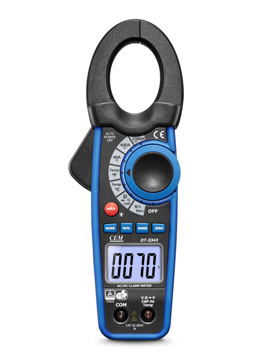 DT-3350/3351/3352 แคลมป์มิเตอร์ AC / DC ระดับมืออาชีพ