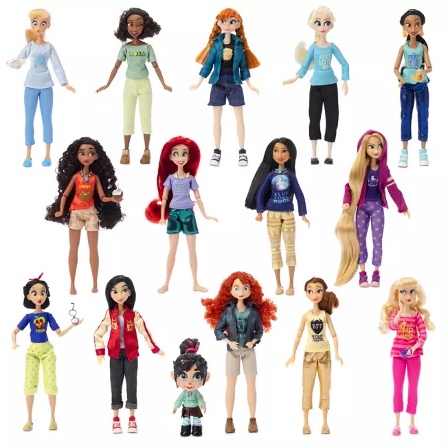 ตุ๊กตา Vanellope with Comfy Princesses 15 Pcs Dolls Gift Set Ralph Breaks The Internet ราคา 5,490 - บาท