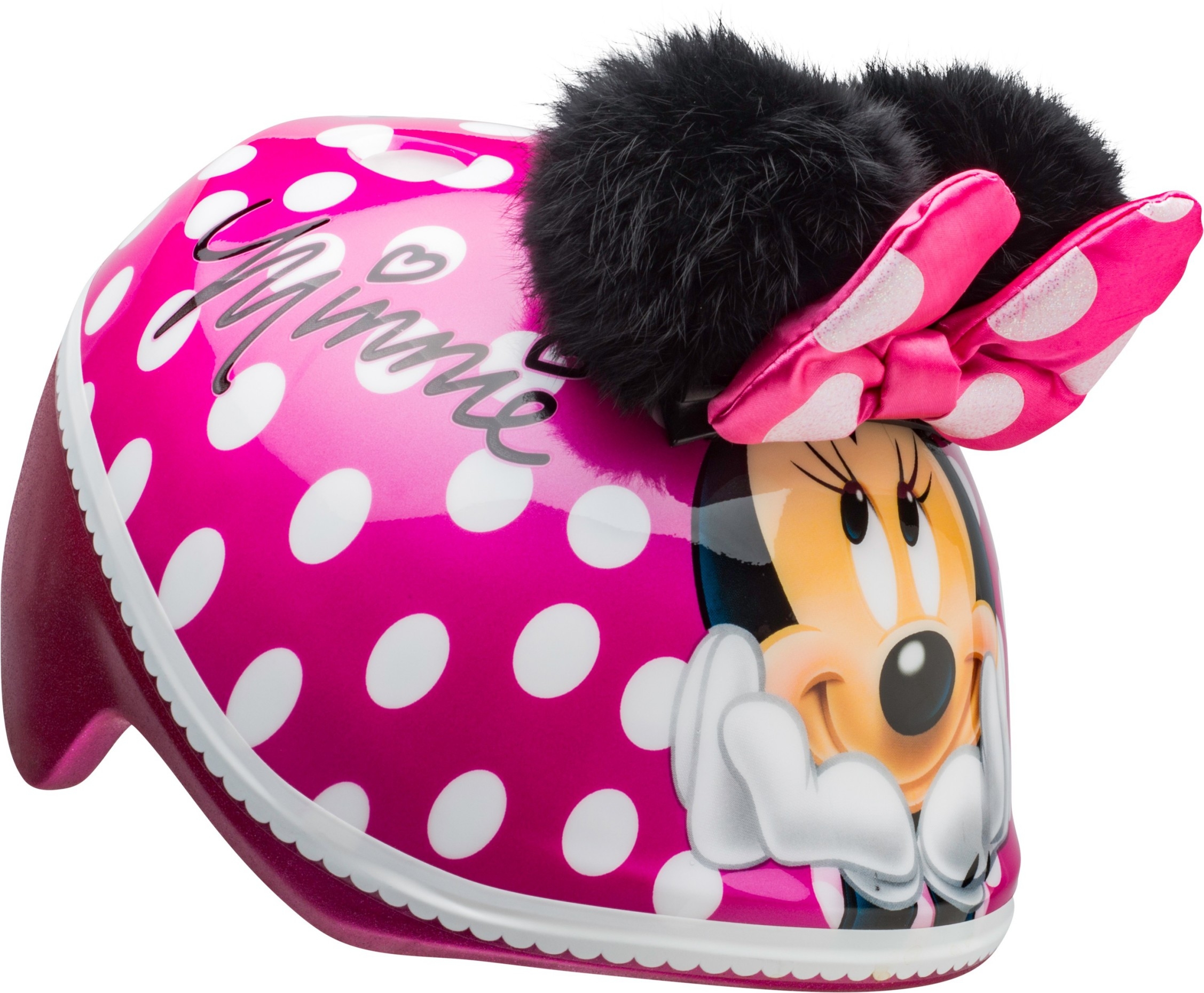 Bell Disney Minnie Mouse Pom Pom Ears Bike Helmet, Toddler 3+ (48-52cm) ราคา: 950 บาท
