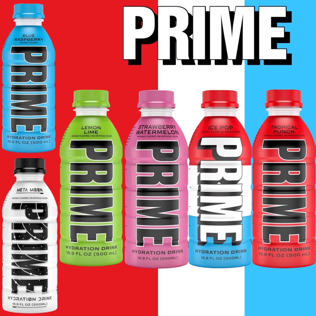 นำเข้า🇺🇸 Prime Hydration Drink Sports Beverage เครื่องดื่มเกลือแร่ที่เป็นViral สุดปังในอเมริกา ราคา 390 บาท